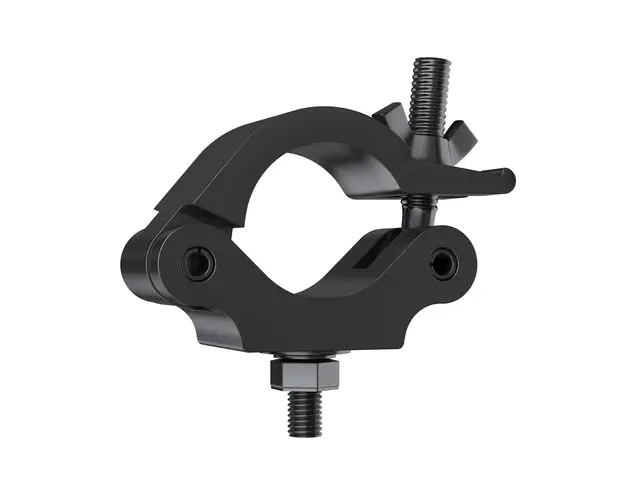 Fenix AC-657B Clamp for 50mm rør Bredde: 50mm. Belastning: 500kg. Sort 
