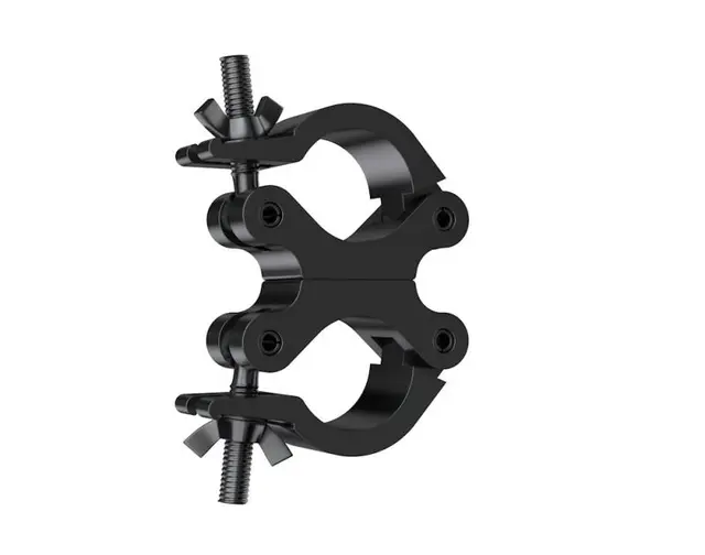 Fenix AC-664B Dobbel swivel clamp Bredde: 50mm. Belastning: 500kg. Sort 