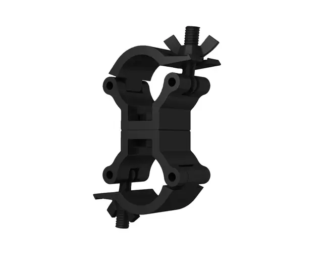 Fenix AC-668B Dobbel swivel clamp Bredde: 20mm. Belastning: 20kg. Sort 