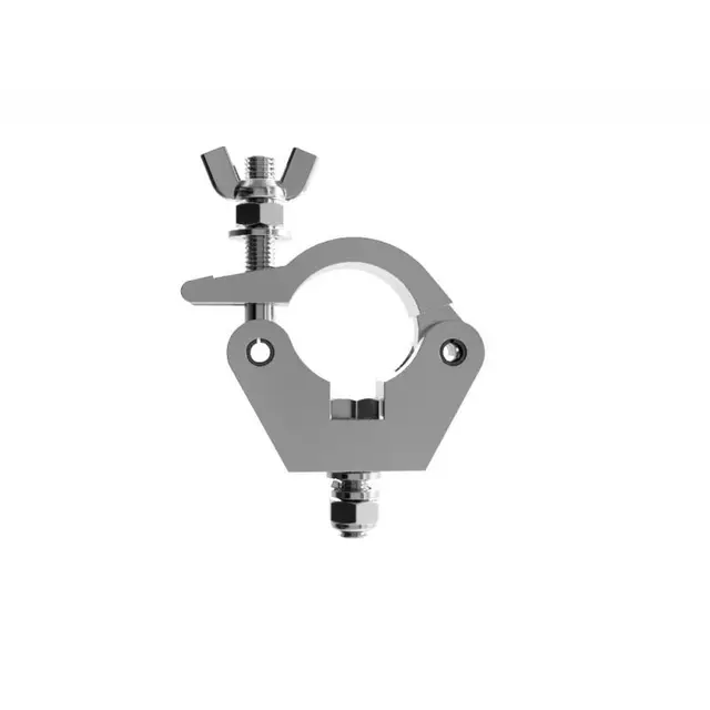 Fenix AC-656 Clamp 50mm rør, width 30mm last 750kg, sølv, M12 bolt 