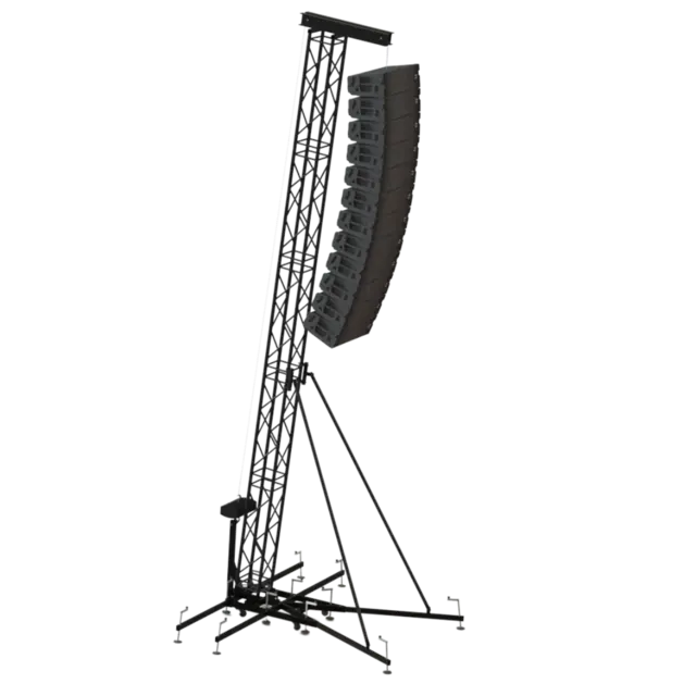 Fenix PACQ1000 Kompakt løftetårn Løfteevne på 1000kg og 8m løftehøyde 