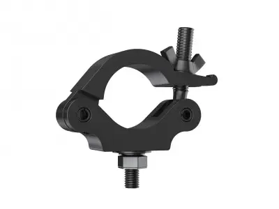 Fenix AC-647B Clamp for 50mm rør Bredde: 30mm. Belastning: 300kg. Sort 