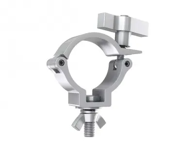 Fenix AC-648 Clamp 50mm tube, 100 Kg Thumbscrew, 30mm width, silver 