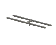 Fenix Transverse double bar, squared MEGARA / ELV Series