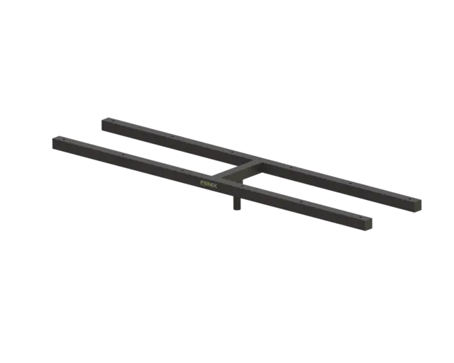 Fenix Transverse double bar, squared MEGARA / ELV Series. Black 