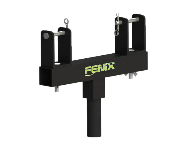 Fenix Adjustable stand, truss up to 29cm NEMESIS Series. Black 