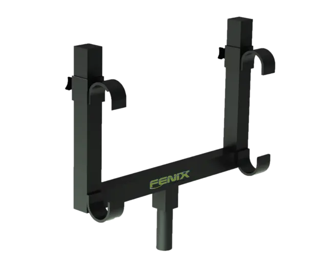 Fenix Adjustable stand , parallel truss MEGARA / ELV. Black, double support 