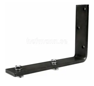 H-Track dobbelt veggfeste 10x20 cm