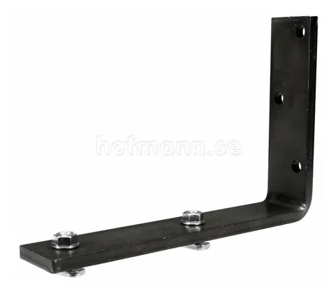 H-Track dobbelt veggfeste 10x20 cm 