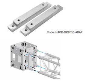 Prolyte H40R-MPT010-ADAP Adapter for sleeve block MPT Tower