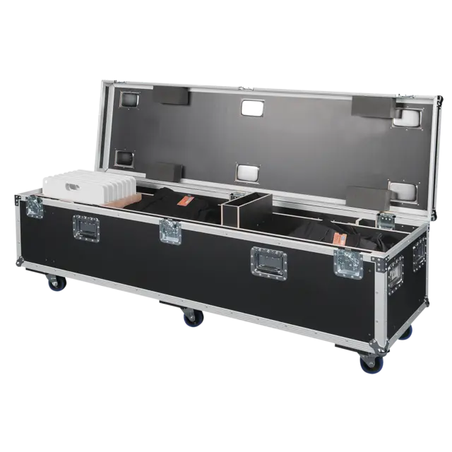 Highlite Wentex Pipe & Drape Case Complete 21 m wide, 450x450 Base plate 