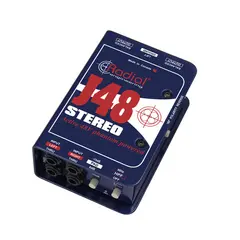 Radial J48 Stereo Active DI Ultra lav forvrengning