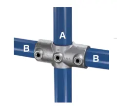 Kee Klamp Gjennomgående kryss for 48mm rør