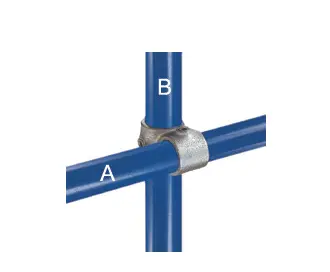 Kee Klamp 90" kryss for 48mm rør 