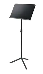 K&amp;M 11930 Notestativ Overture hel plate stables, 50x32, 76-130