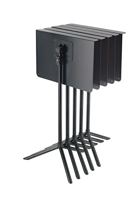 K&M 11930 Notestativ Overture hel plate stables, 50x32, 76-130 