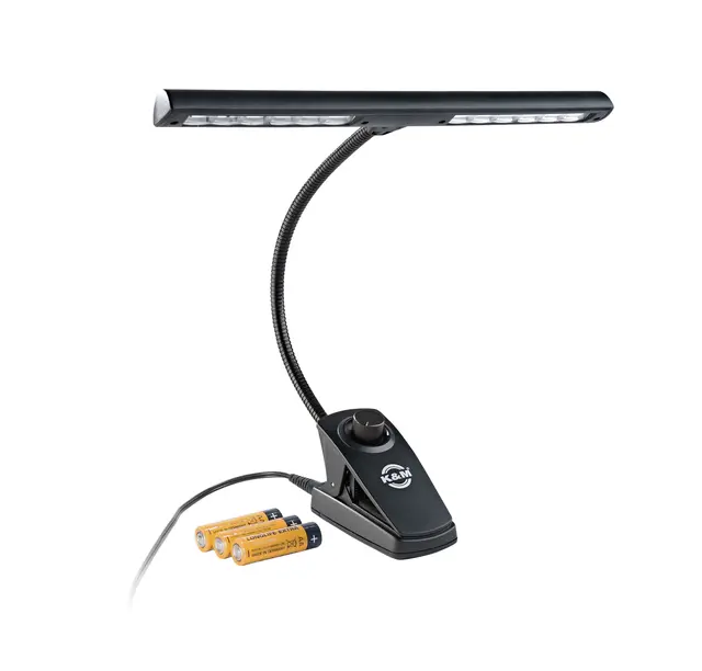 K&M 12295 Notelys Dimmer,12 LED, AAA 3xAAA &  PSU-3M included 
