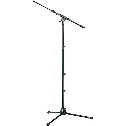 K&M 252 Mic stat, 62 -147cm med bom Three-piece telescoping shaft 