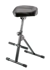 K&amp;M 14045 Stol, barkrakk 60-90cm Skinns Skinnsete + fotbøyle