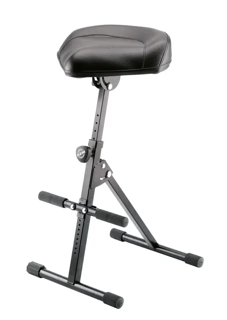 K&M 14045 Stol, barkrakk 60-90cm Skinns Skinnsete + fotbøyle 
