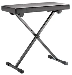 K&amp;M 14065 Keyboard bench 39-59 cm Black sky seat