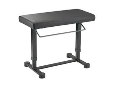 K&amp;M 14080 Keyboard bench UPLIFT 45-60 cm Black sky seat, pneumatic spring