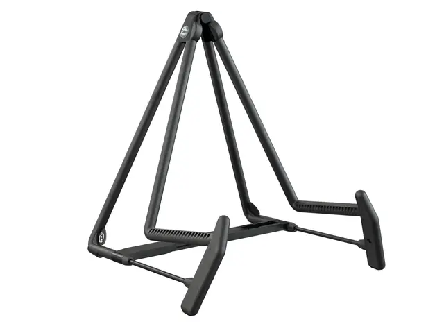 K&M 17580 Guitar stand HELI-2 (Acoustic) Black finish 