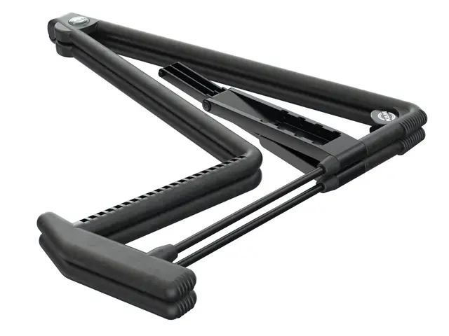 K&M 17580 Guitar stand HELI-2 (Acoustic) Black finish 