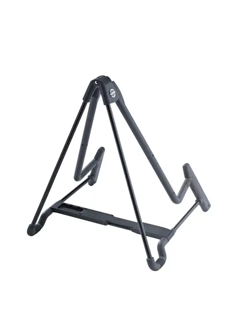 K&M 17581 E-Guitar stand Heli 2 Black finish 