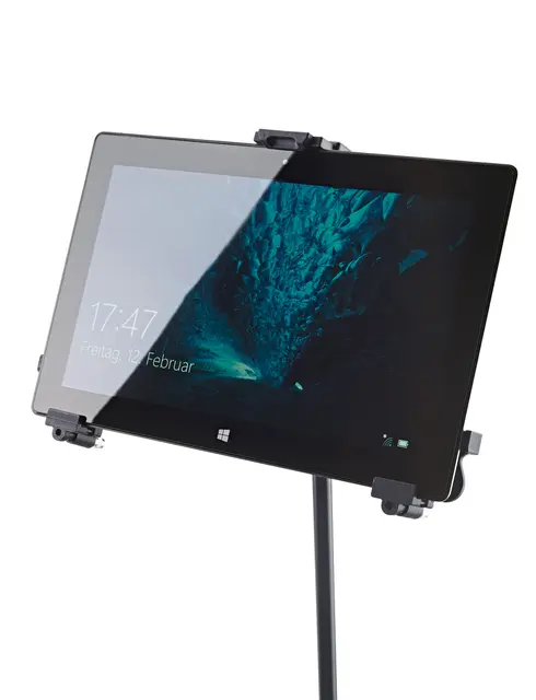 K&M 19790 Tablet PC stand holder black 3/8" 