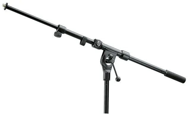 K&M 211-1 Teleskop Galge til Micstativ Black 