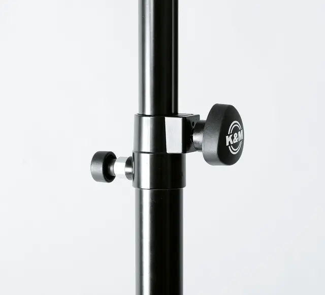 K&M 214/6 Høyttalerstativ ALU, Svart 4,6 Kg 