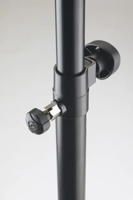 K&M 214/63 Høyttalerstativ, 25 KG SPRING LIFT, Black 