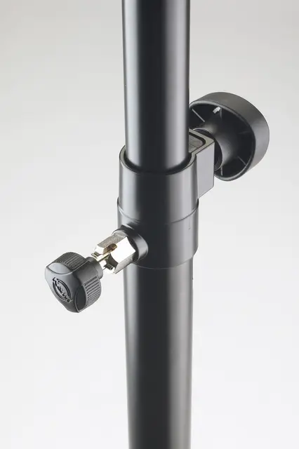 K&M 214/63 Høyttalerstativ, 25 KG SPRING LIFT, Black 