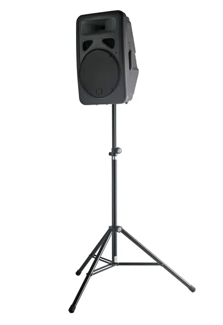 K&M 214/63 Høyttalerstativ, 25 KG SPRING LIFT, Black 