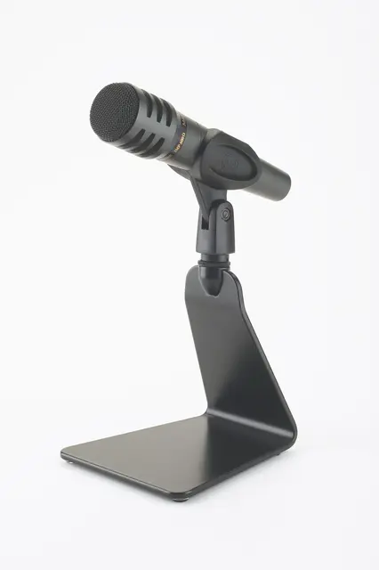 K&M 23250 Mikrofonstativ LOGO Bordstativ logo plass 
