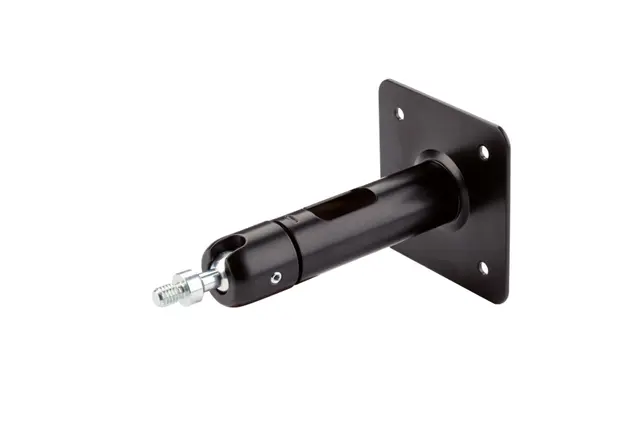 K&M 24185 Antenne/Mikrofon Veggmt 3/8 black, cable guide, 10 Kg 