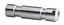 K&amp;M 24519 TV Spigot, 28mm M10 female tread