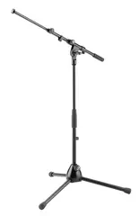 K&amp;M 259 Mikrofonstativ, Lav, Tripod, tel.galge. Sort