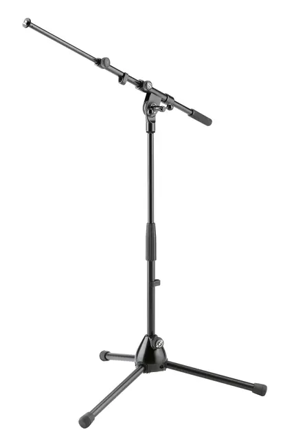 K&M 259 Mikrofonstativ, Lav, Tripod, tel.galge. Sort 