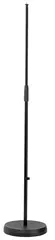 K&amp;M 260 Mikrofonstativ, Høy Rundfot UTEN galge 5,5 Kg black