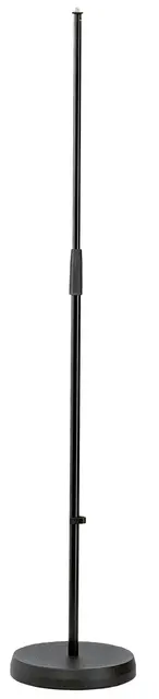 K&M 260 Mikrofonstativ, Høy Rundfot UTEN galge 5,5 Kg black 