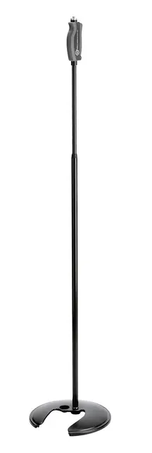K&M 26075 Mic stat ONE hand, Rund base stackable, U/GALGE 