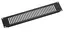 K&M 28452 Ventilasjonsplate, 2U Sort, stål, 19" 