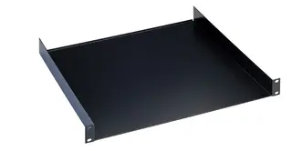 K&amp;M 28481-070 Rackhylle, 1U - 38cm dyp