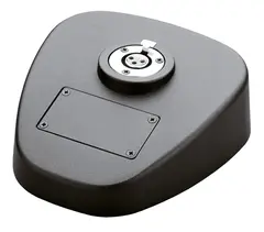 K&amp;M 29390 Microphone table base 3-pin XLR-jack, 2.44kg
