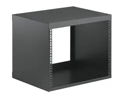 K&amp;M 482 Rack 8U (rails front+back) sidewalls