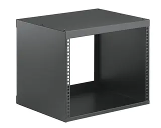 K&amp;M 482 Rack 8U (rails front+back) sidewalls