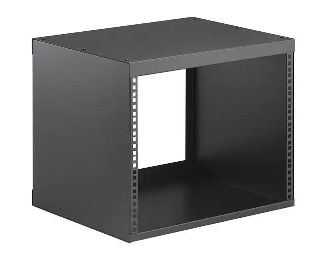 K&M 482 Rack 8U (rails front+back) sidewalls 
