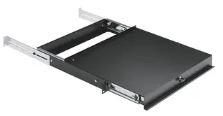 K&amp;M 49070 Sliding shelf, 1U, 36cm